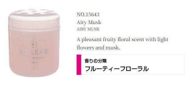 Diax Clear Light Shower and Clear Gel bottle, skincare product with transparent packaging and clean, minimalist design.