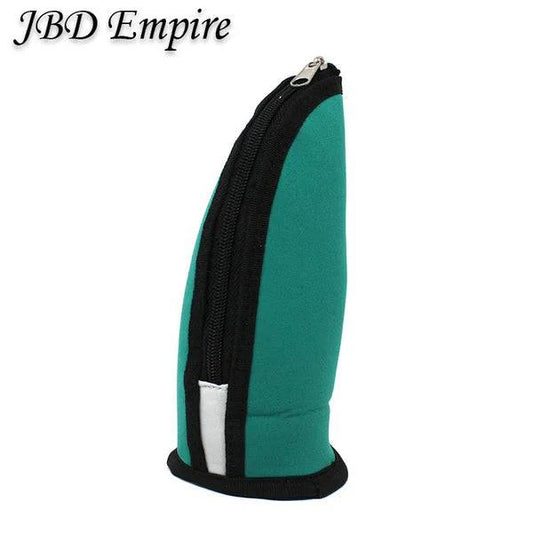 Harry Potter style standing pencil case made of neoprene, 50 count makeup holder by JBD Empire with magical design.