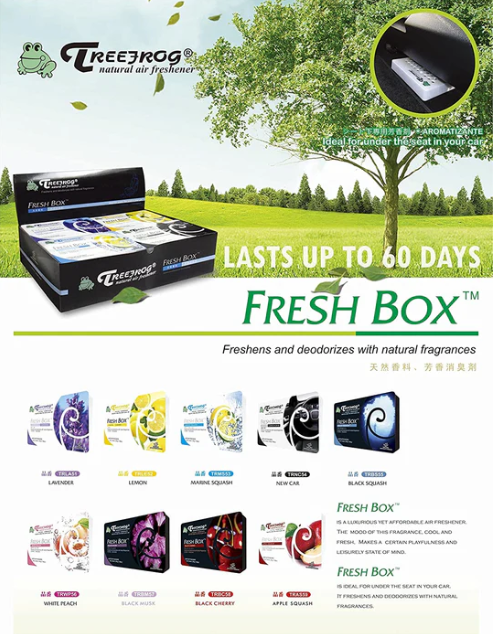 48 Count - TreeFrog Xtreme Fresh Natural Air Freshener
