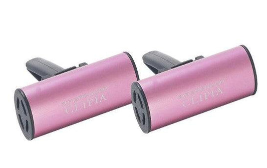 Air Spencer Giga Clipia G77 vent air freshener clipped to a car vent, with a sleek design and fresh scent.