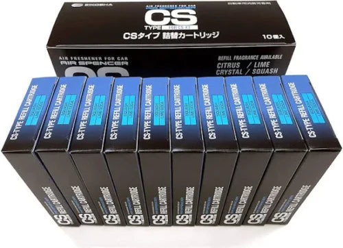 10 Count - Eikosha Air Spencer CS-X3 C-10 CSX3 Air Freshener - Squash Refill