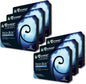 Six Treefrog Freshbox air fresheners with black squash scent, featuring sleek black packaging for fresh, fragrant spaces.