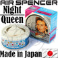 Air Spencer 100-count Air Spencer Cartridge with Night Queen scent, made in Japan, featuring sleek packaging and product details.