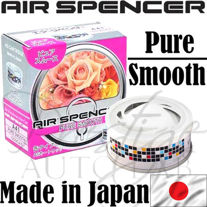 Air Spencer 10-pack air freshener cartridges featuring Pure Smooth Eikosha scent for fresh, clean vehicle air.