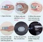 Air Spencer Cartridge Air Freshener with instructions, showing how to install and use the product for freshening car interiors.
