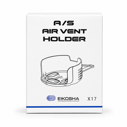 EIKOSHA Air Spencer A/S Air Vent Holder for Can Air Freshener Cartridge Black