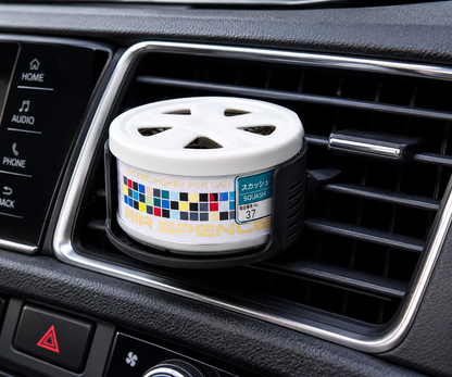 EIKOSHA Air Spencer A/S Air Vent Holder for Can Air Freshener Cartridge Black