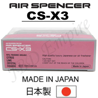 Eikosha Air Spencer CS-X3 H3 CSX3 Air Freshener - Crystal * NEW color **