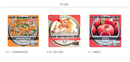 Fruity Variety 3 Pack Air Spencer CS-X3  – Japanese JDM Car Air Freshener