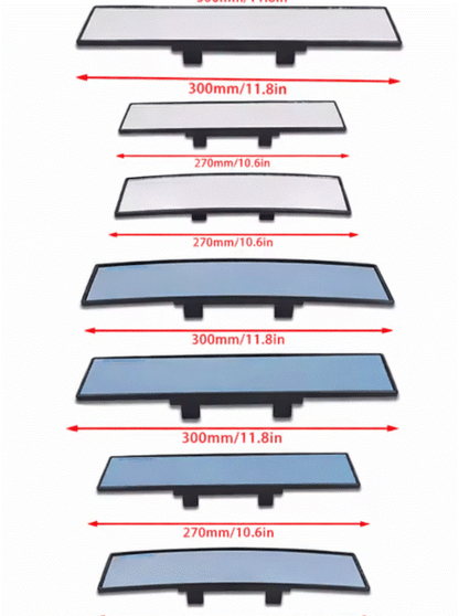 Wide Broadway mirror by Exizzle-Line Co.Ltd showing a sleek, modern mirror with a wide frame and reflective surface.