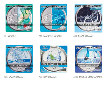 Squash Variety Air Spencer 6 Pack JDM Car Air Freshener Japan