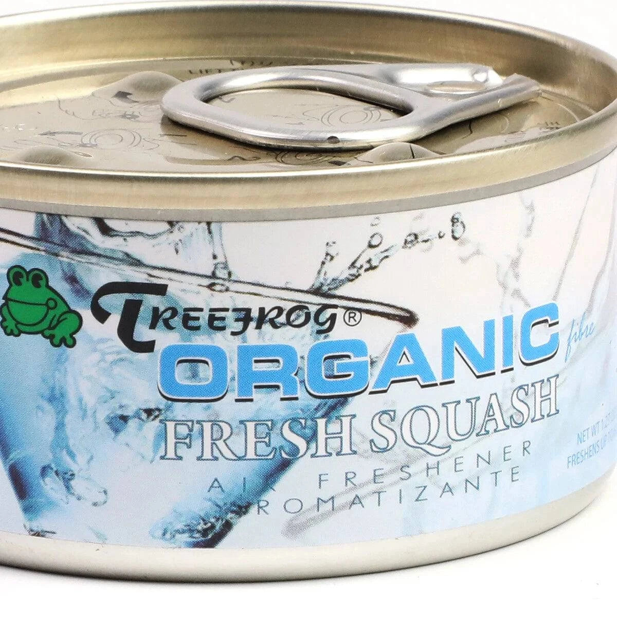 My Shaldan Cool Fresh Air Freshener in Treefrog Organic mini can, compact design with a vibrant green label and fresh scent.