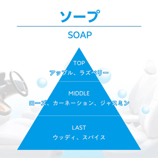 Wide Shoshu soap by Carall, showcasing a rectangular bar with a smooth surface and subtle branding, designed for skincare.