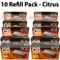 10 Count Eikosha Air Spencer CS-X3 C-5 CSX3 Air Freshener - Citrus Refill